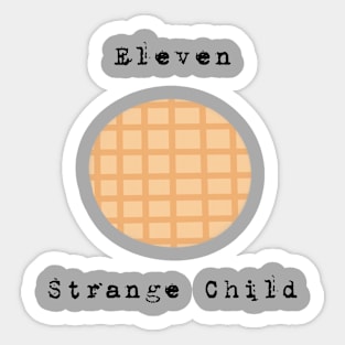 11 - The strange Child Sticker